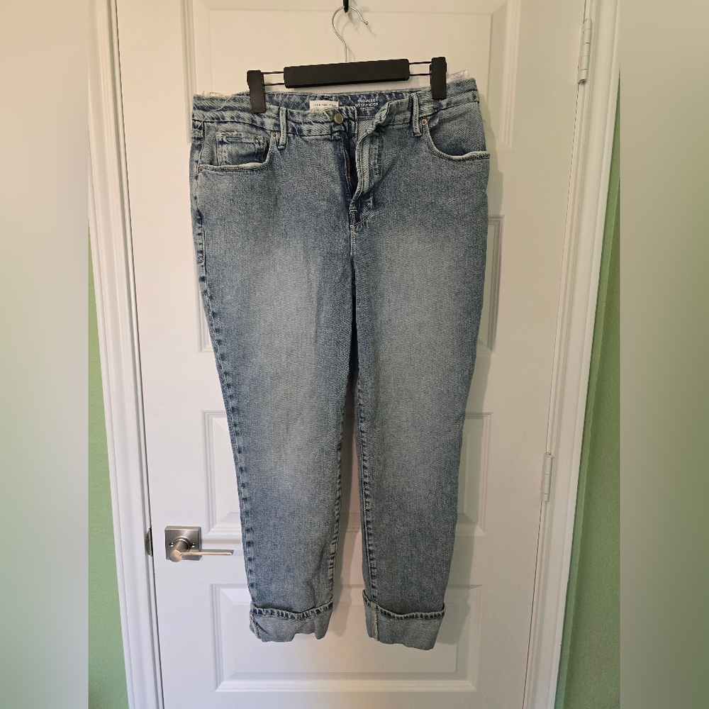 Good American Mid-rise Weekender Jean